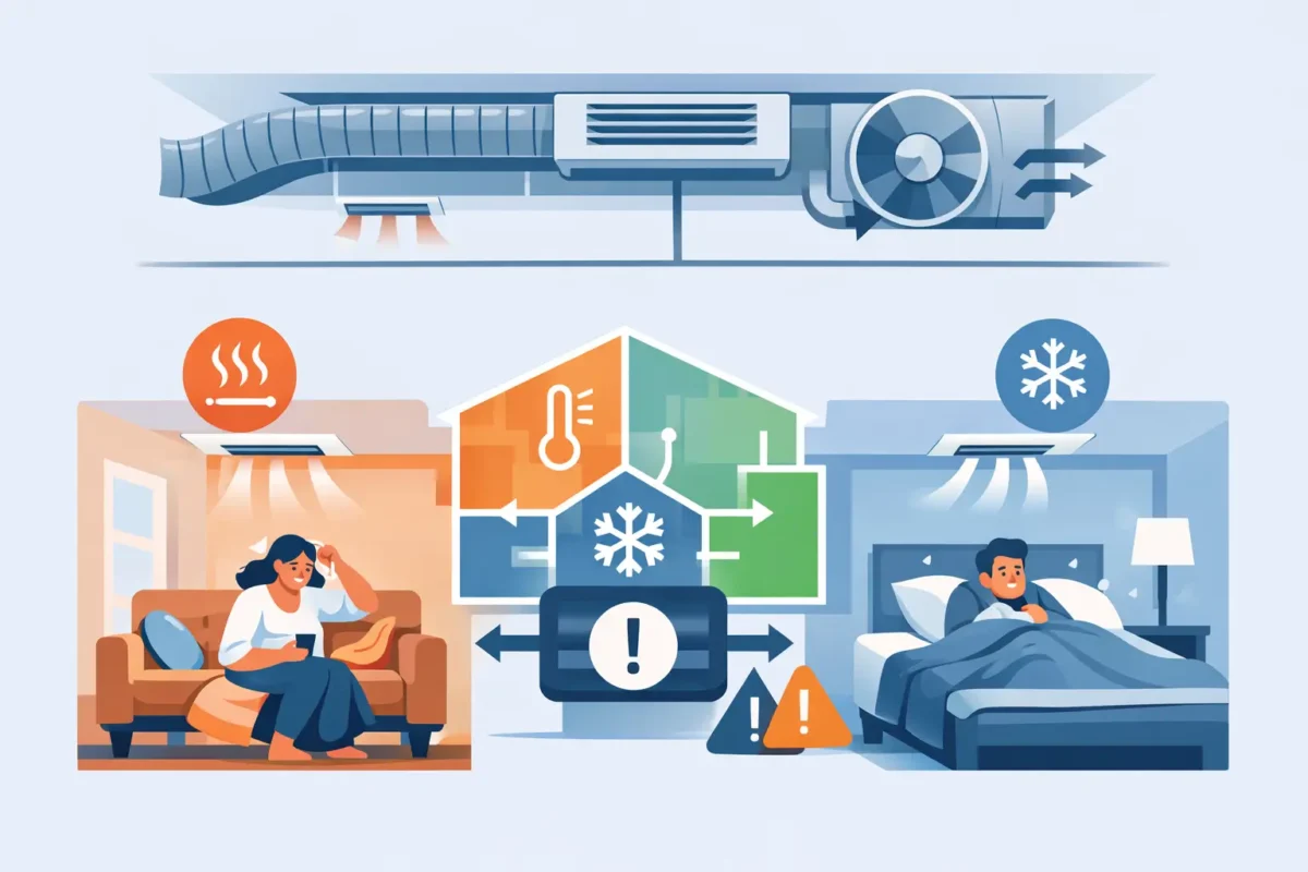 Ducted Air Conditioning Zoning Problems