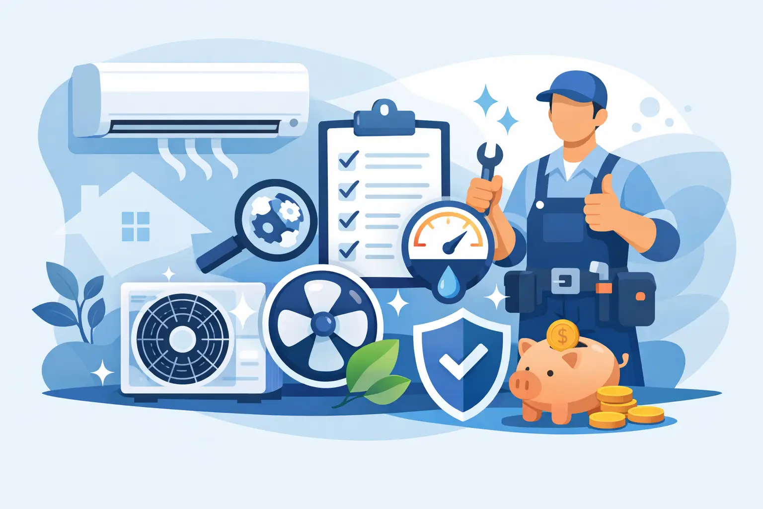 8 Air Conditioner Servicing Benefits