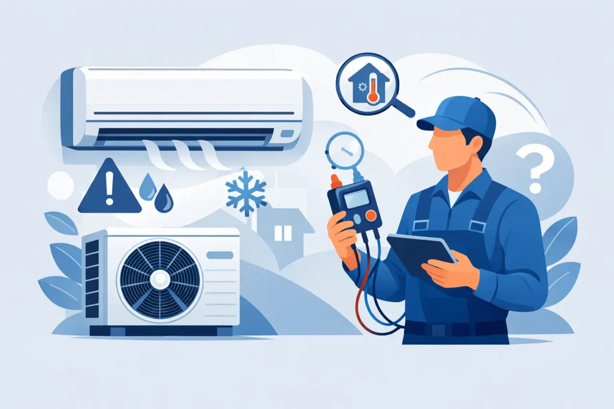 Aircon Fault Diagnosis Guide for Common Issues