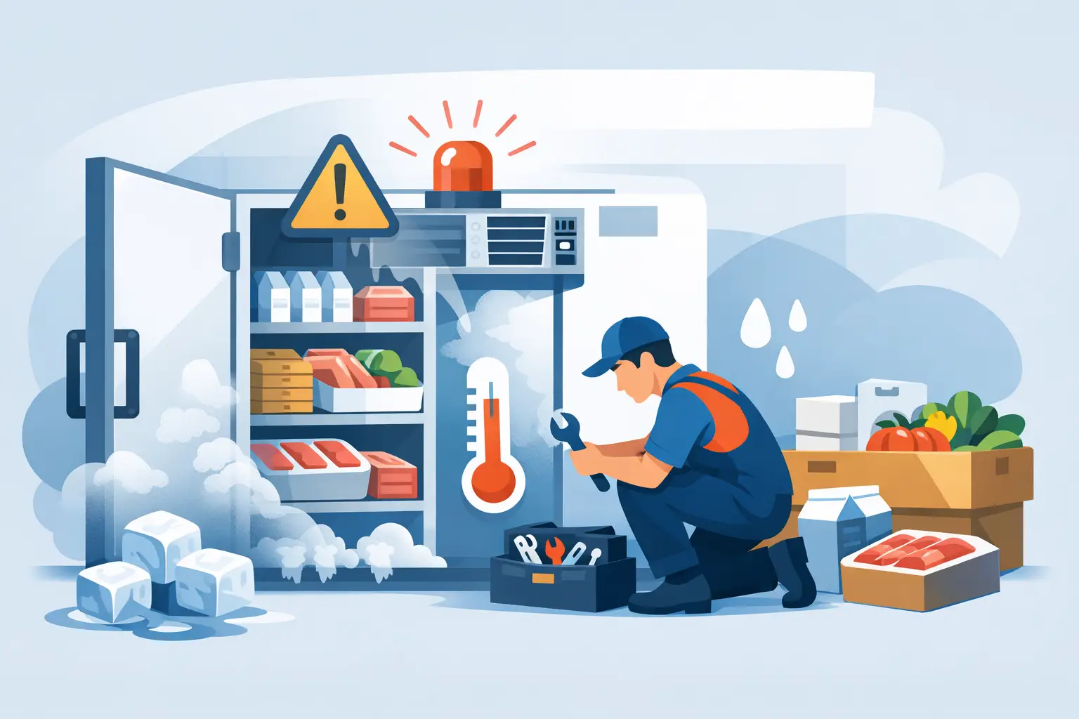 Emergency Cool Room Repairs When Stock Is at Risk