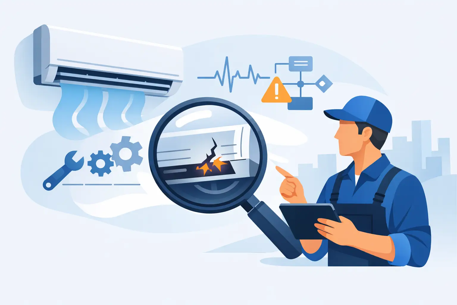 Fault Diagnosis Aircon That Finds the Real Problem