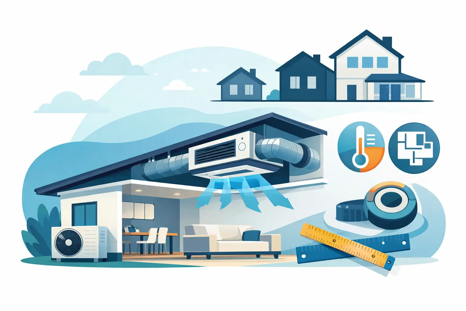 What Size Ducted Aircon Needed for Your Home?