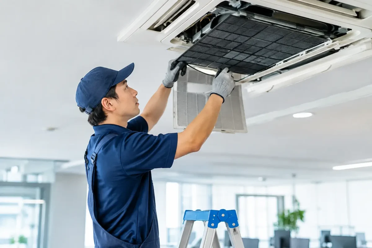 How to Service Office Aircon Without Disruption